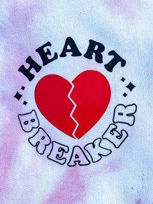 Child Tie-Dye Crewneck Sweatshirt - Heartbreaker - image2